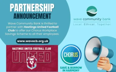 Wave Signs Partnership with Hastings United FC
