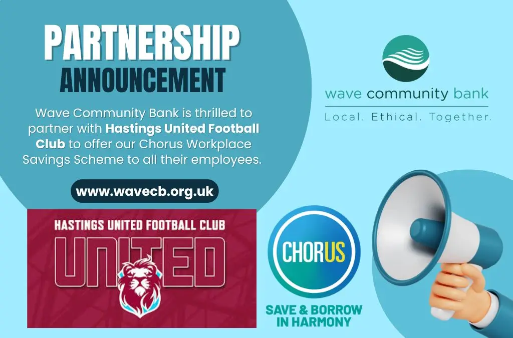 Wave Signs Partnership with Hastings United FC